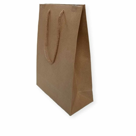 Sacolas Papel Kraft - 50 UNIDADES