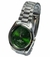 Relógio Masculino Básico Casual Fundo Verde - comprar online