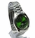 Relógio Masculino Básico Casual Fundo Verde