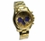 Relógio Feminino Pallyjane com Pedras + Pulseira - Dan.imports