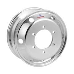 Roda de alumínio 17,5x6 6 Furos Auto Brilho