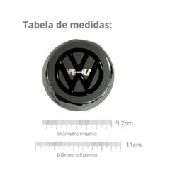 Sobre Tampa Cromada Cubo VW Delivery Com Emblema - comprar online