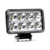 Farol de Milha Led Auxiliar Retangular 24W 8Led Bivolt