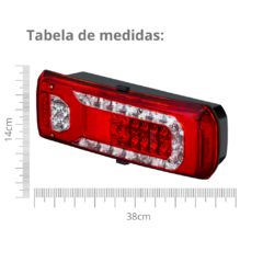 Lanterna Traseira MB Actros 2019 em diante LED - loja online