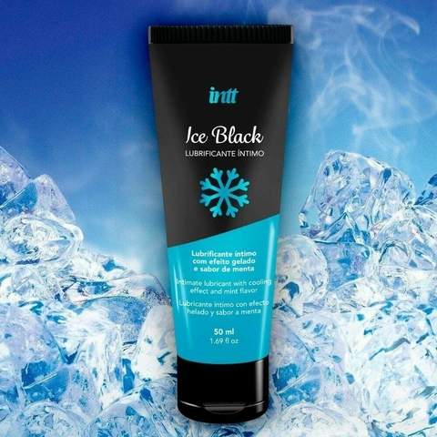 Ice black lubrificante à base de água aroma de menta e efeito gelado 50ml