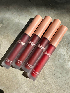 Labial matte rojo