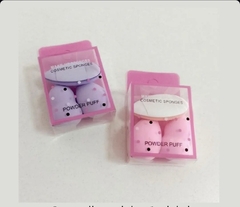 set 2 esponjitas mini + cisne mini