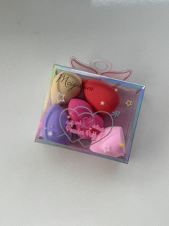 Set x5 mini esponjitas