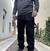 JEAN MOM CARGO COSTURAS
