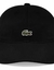 BONE LACOSTE GABARDINE DE ALGODAO UNICO PRETO - comprar online