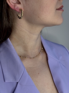 Choker Bolinhas Banhado a Ouro 18k - comprar online