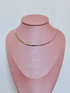 Choker Fita Banhada a Prata na internet