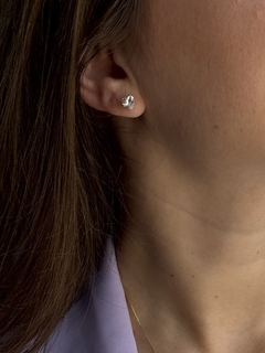 Conjunto Coração Cristal Banhado a Ouro 18k - Gabi Joias