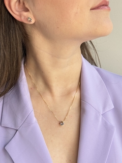 Conjunto Gotinha Lavanda Banhada a Ouro 18k - comprar online