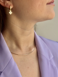 Choker Aro Slin Banhado a Ouro 18k - comprar online