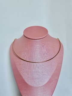 Choker Aro Slin Banhado a Ouro 18k na internet