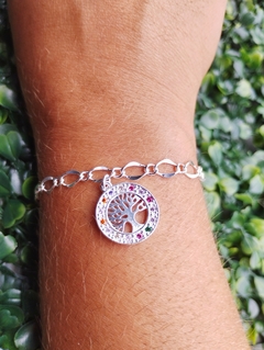 Pulseira Árvore da Vida Cravejada na internet