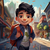 Mochila Infantil - Detalhes 3D 4 compartimentos - FERLAQUEZ VIRTUAL STORE