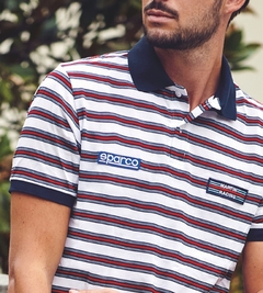POLO REPLICA SPORTLINE STRIPES MARTINI