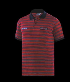 POLO REPLICA SPORTLINE STRIPES MARTINI - Sparco México
