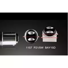 Imagem do 1PC Luz LED De Aviso Estroboscópico De Motocicleta De Freio Do Motor Travagem Da Cauda Flash Traseiro RGB Angel Eyes 12V
