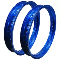 Imagem do Aro de alumínio dianteiro e traseiro todas as medidas Azul Fabreck