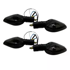 Kit 4 Pisca Seta Mini Titan 125 150 160 Bros Cb 300 Twister 250 Fumê 2014 2015 2016 2017 2018 2019 2020 2021 2022 Escurecido Piscas Setas - comprar online