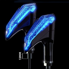 Universal motocicleta transformar a luz do sinal 12v indicador led lâmpada para na internet