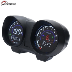 Painel Digital com Bluetooth da motocicleta, medidor d, velocímetro para o Brasil Titan 150 - moto peças