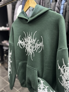 HODDIE BOXI FIT VERDE en internet