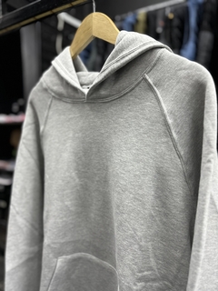 Hoddie basic Gris melange - comprar online