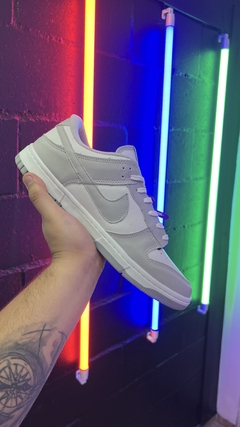 Nike SB dunk low pro blanco - gris