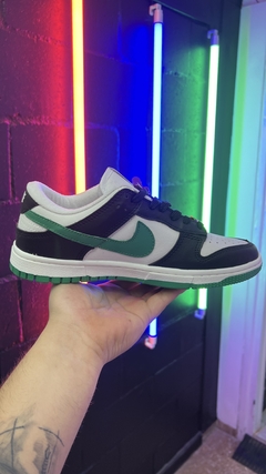 Nike SB Dunk low pro Negro - verde - blanco