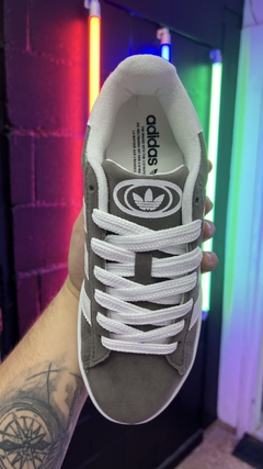 Adidas campus 00’s Gris - blanco - tienda online
