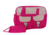 SET BOLSO MATERNAL ROSA GENERICO 5 BOLSILLOS