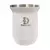 Mate Discovery Blanco Doble Capa Acero inoxidable