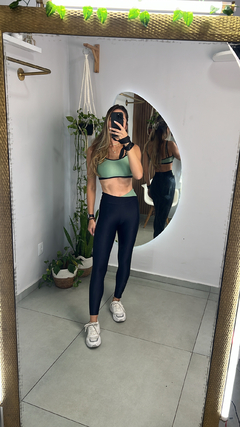 Conjunto COLLORS - Sálvia e Preto - comprar online