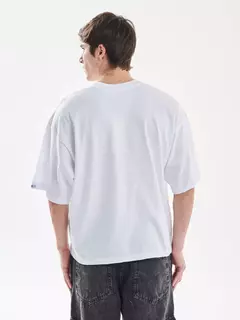 Remera basica boxy