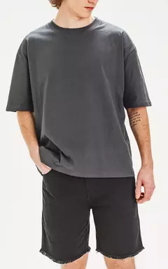remera basica mega crop - comprar online