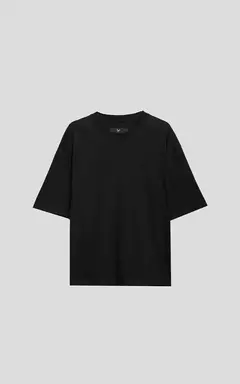 remera basica mega crop - urbano y dien