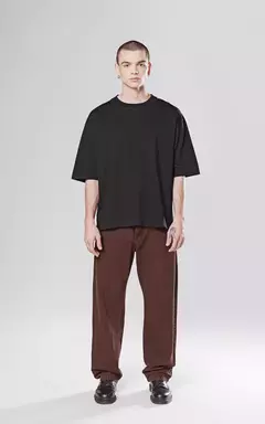 remera basica mega crop - tienda online