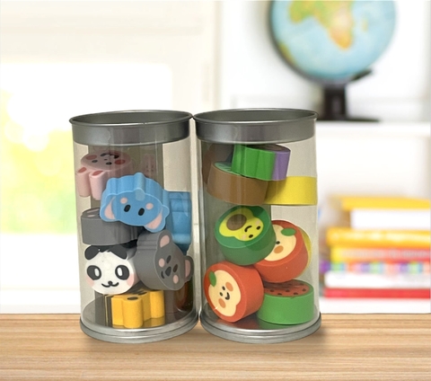 Borrachinhas em Pote c/ 12 - Tema Sortido