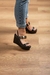 Sandália Anabela Tira Elástico 10cm - comprar online