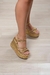 Anabela Tresse Nó 10cm_545- Ouro E Branca - loja online