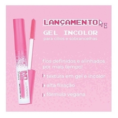 GEL INCOLOR CÍLIOS + SOBRANCELHAS GAME ON Ruby Rose rímel - comprar online