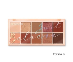 Paleta de Sombras Just Believe - Sp Colors COR A E B - MQ Boutique