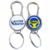 Chaveiros Gancho Redondos Metal Personalizados 2 Lados com a Sua Logo - comprar online