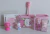 kit Urso no Estojo Rosa