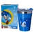 Copo Inox Sonic Acompanha Caneta no Tema