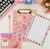 Prancheta Estampada A5 Folhas Decoradas Ursinhos